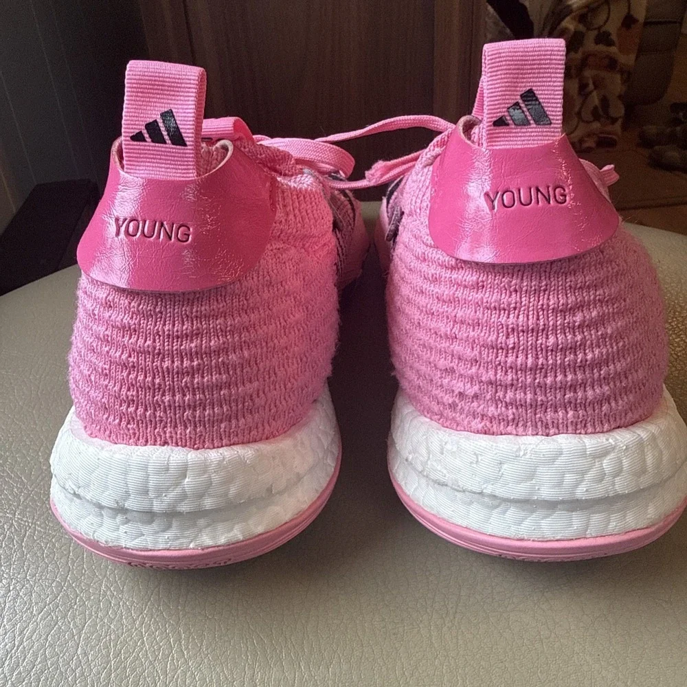 Adidas Trae Young 2 Pink Black Boost Basketball Shoes Men's 10.5